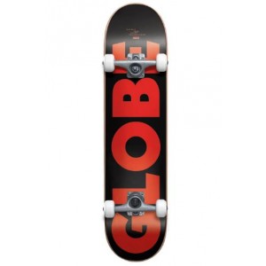 TABLA SKATE COMPLETA GLOBE GO FUBAR 7.75 NEGRA ROJA 